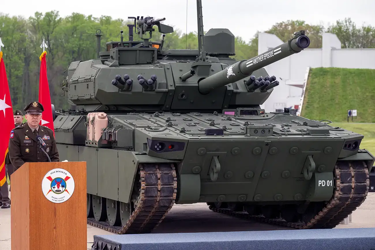 US Army Takes Delivery of First M10 Booker Combat Vehicle