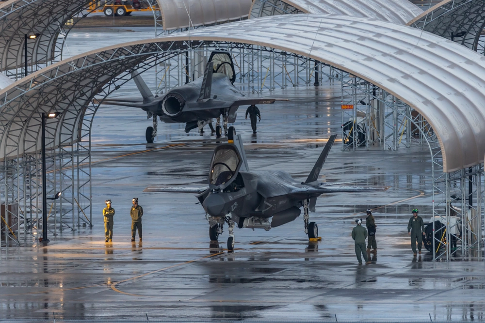 US Marine Corps VMFA-542 First F-35 Operational Squadron On The East ...