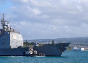 US Navy Ticonderoga-class Guided Missile Cruiser USS Antietam Homeport Shifts to Hawaii