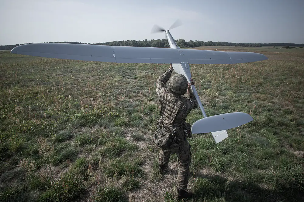 FlyEye reconnaissance unmanned aerial vehicle