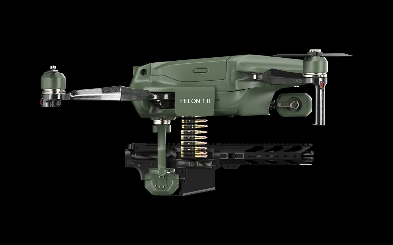 Feloni Aero Introduces Weaponized and Counter Drone Unmanned Aerial ...