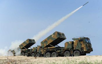 K239 Chunmoo self-propelled multiple rocket launcher systems