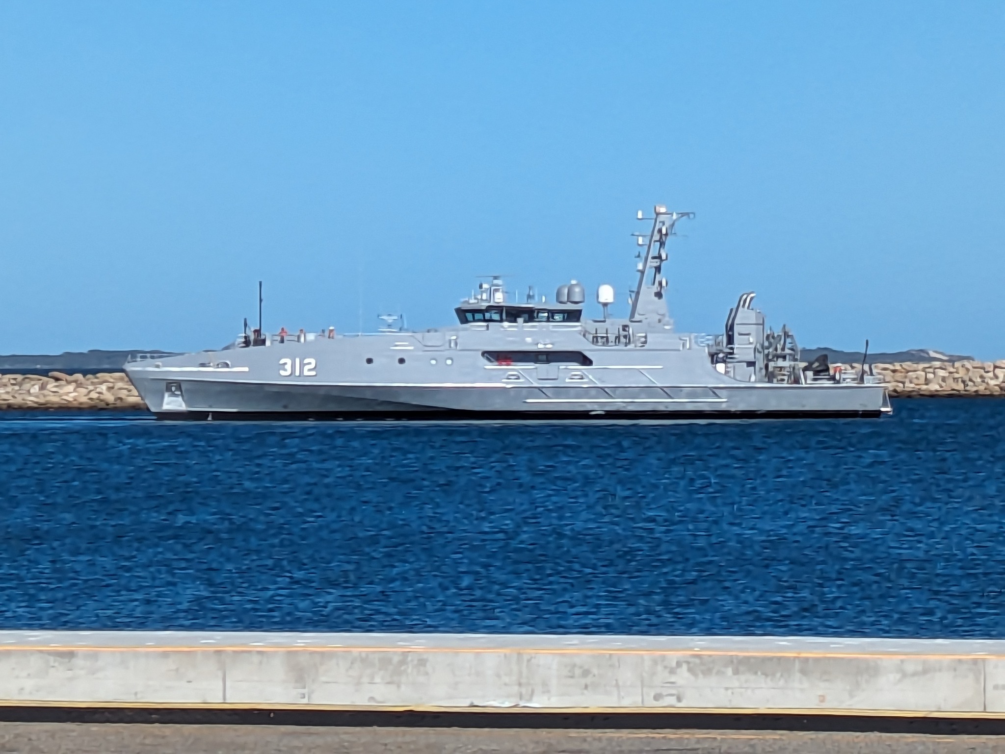 Royal Australian Navy Evolved Cape-class Patrol Boat ADV Cape Solander (312)