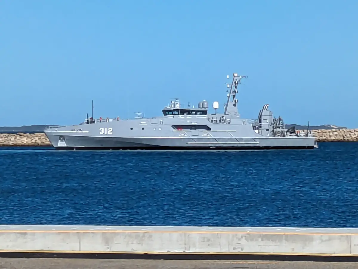 Royal Australian Navy Evolved Cape-class Patrol Boat ADV Cape Solander (312)