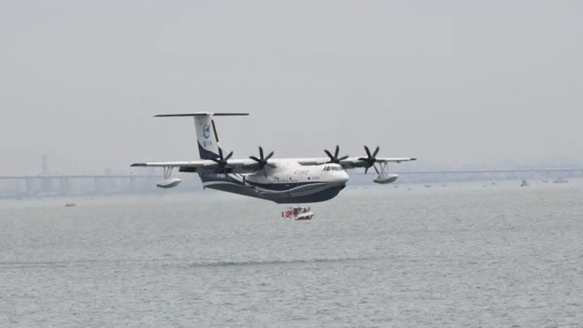 China's AG600 Kunlong Amphibious Aircraft Advances Maritime Rescue ...