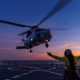 Royal Australian Navy MH-60R Seahawk utility maritime helicopter