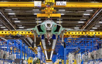 First Lockheed Martin F-35A for Polish Air Force Progressing on the Production Line