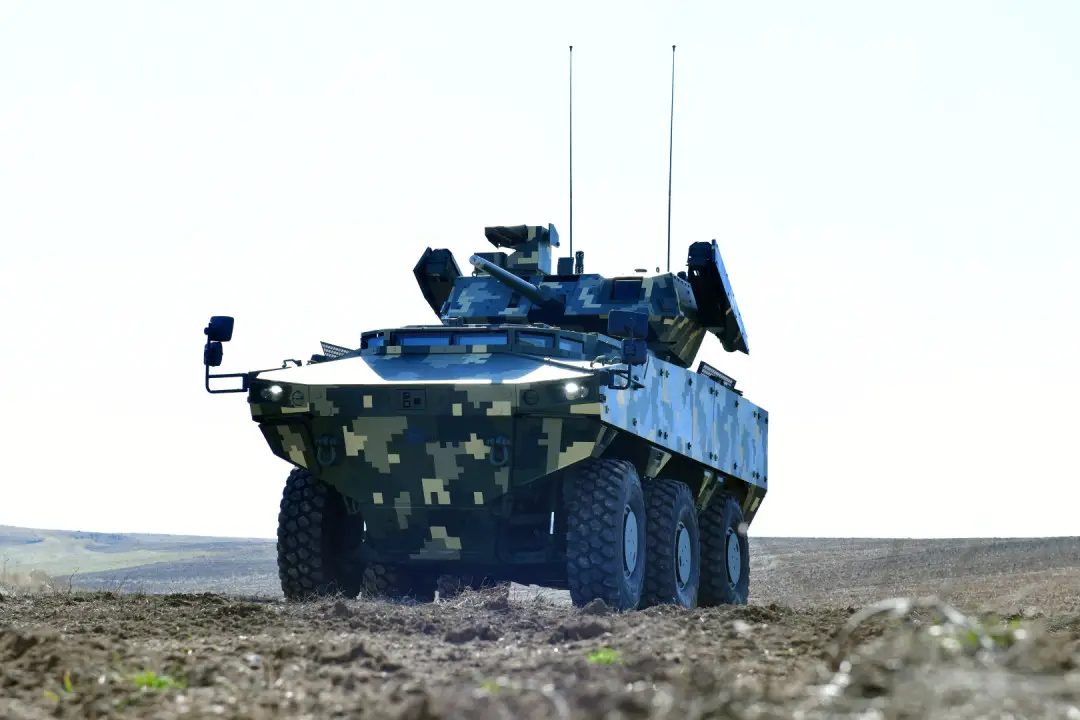 PARS 6x6 Armoured Fire Support Vehicle with TEBER-II 30/40 Remote Controlled Turret (RCT)