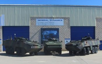 GDELS Delivers Upgraded Piranha IIIC Armored Vehicles to Spanish Marine Corps