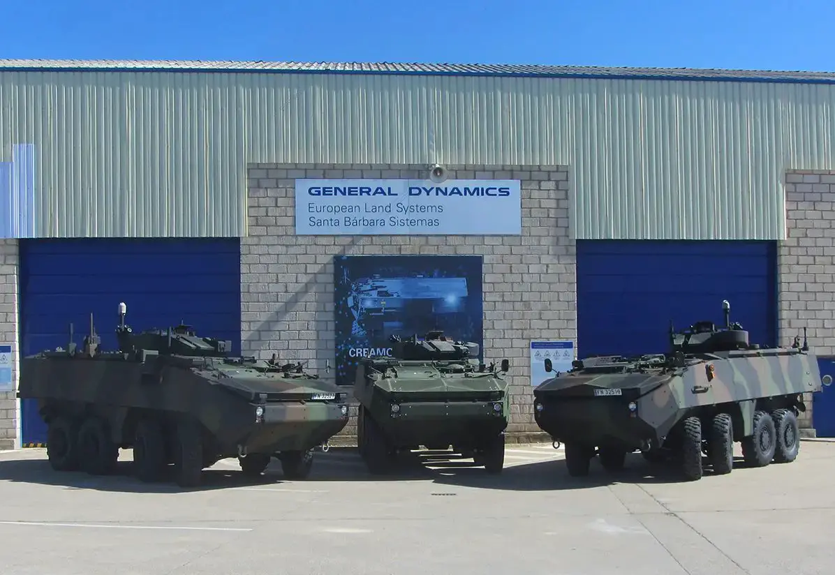 GDELS Delivers Upgraded Piranha IIIC Armored Vehicles to Spanish Marine Corps