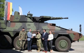 German Armed Forces Receives First Boxer Heavy Weapon Carrier from Rheinmetall