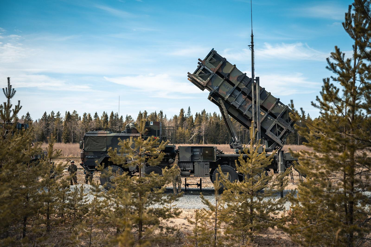 German PATRIOT Missile Firing Unit Integrates in Finnish Annual Defense Exercise