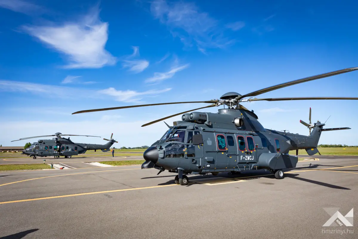 Hungarian Defence Forces Fleet Expands with Another Two Airbus H225M Transport Military Helicopters