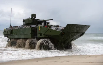 KONGSBERG Delivers PROTECTOR RT-20 Remote Turret to US Marine Corps Amphibious Combat Vehicle