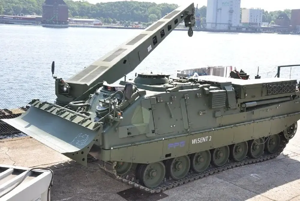 Modernized BPz2 Armored Recovery Vehicle