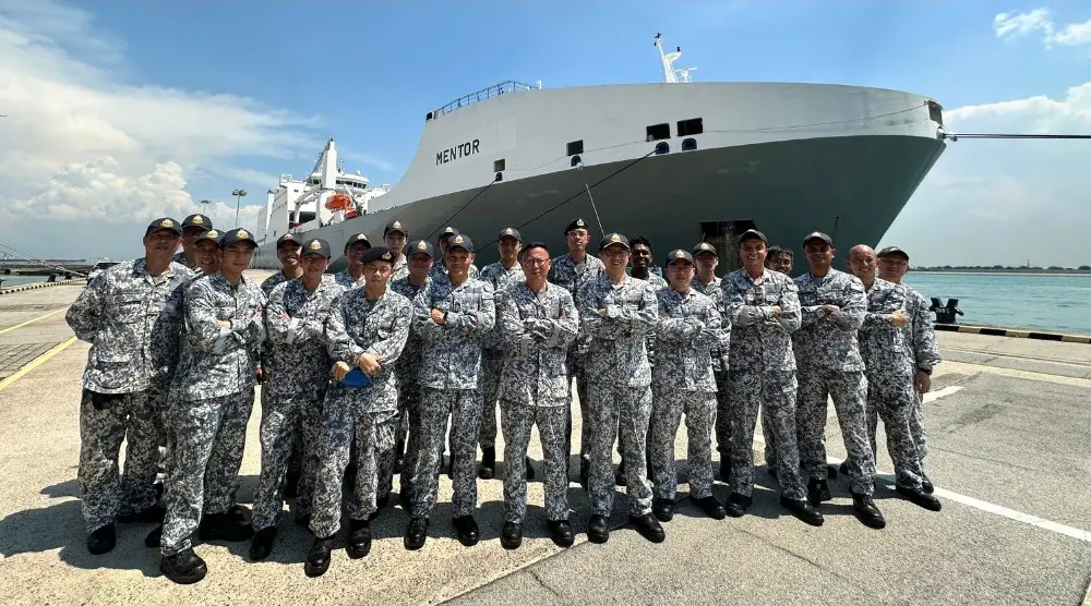 Republic of Singapore Navy Leases MV Mentor to Enhance Navy Training Capabilities