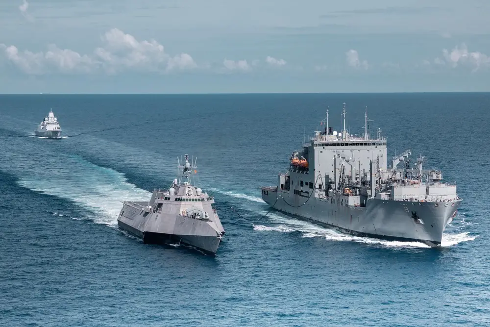 Royal Netherlands Navy and US Navy Conduct South China Sea Operations