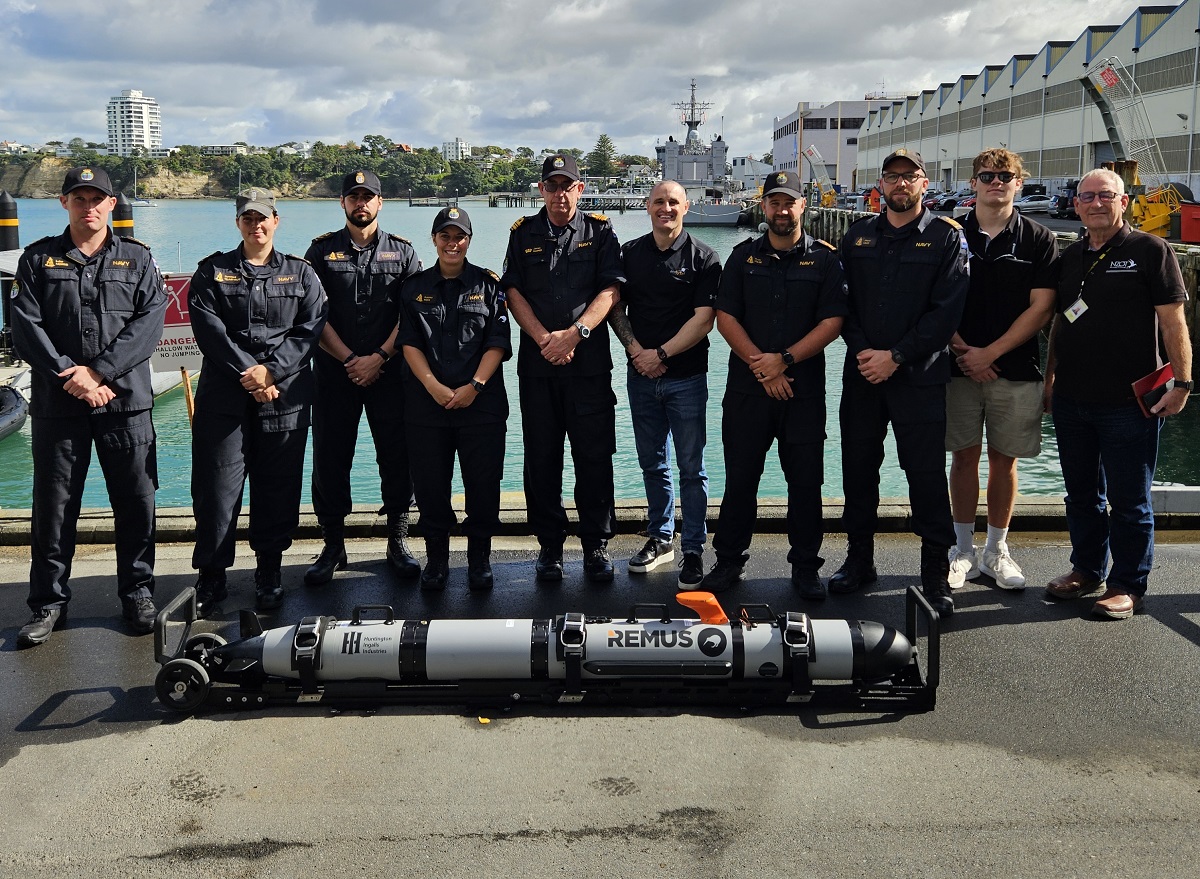 Royal New Zealand Navy Receives Operational Training on SeeByte’s Mission Management System