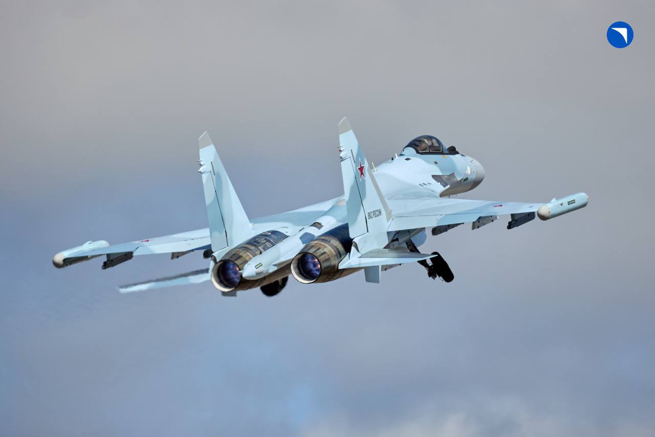 Russian Air Force Receives New Su-35S Multirole Fighter from United Aircraft Corporation
