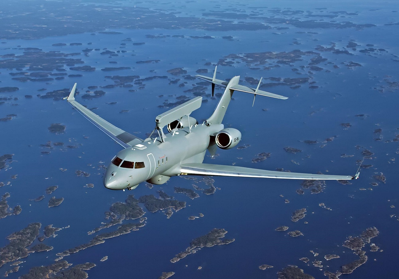 Swedish Air Force Deploys S106 GlobalEye AEW&C to Uppsala Air Base