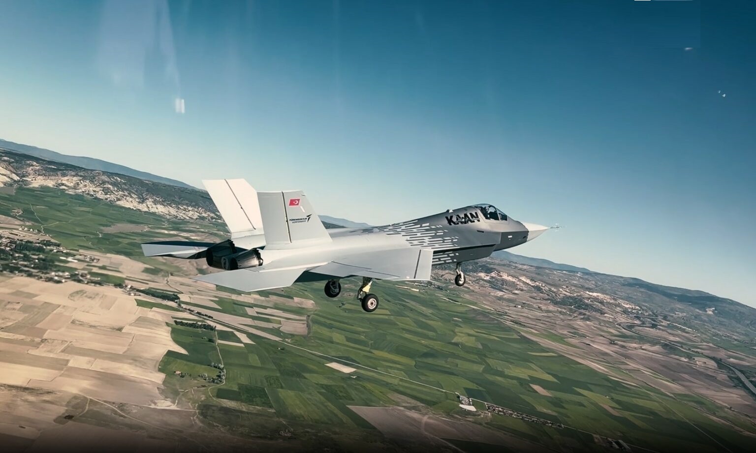 Turkish Aerospace Industries' KAAN Fighter Jet Successfully Conducts 2nd Test Flight