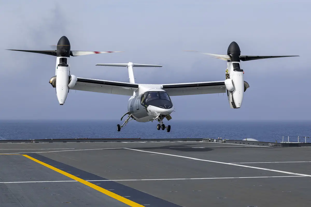 Leonard AW609 Tiltrotor VTOL Aircraft Successfully Completes First Ship Trial Campaign