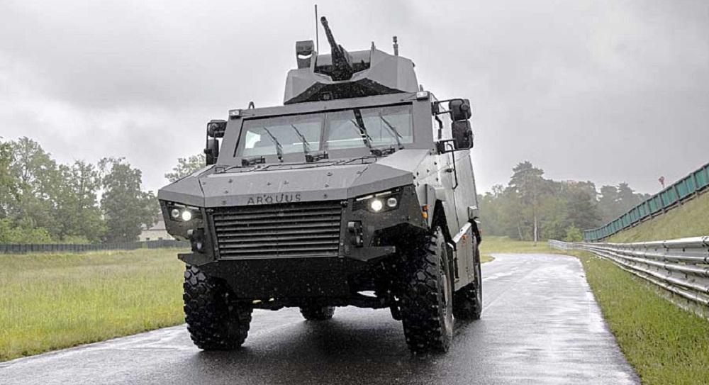Arquus Unveils Its New Multi-role Armoured Vehicle MAV’Rx