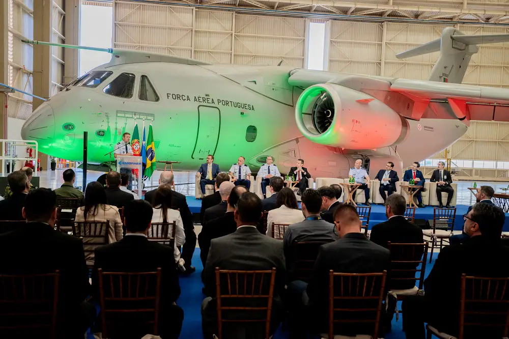 Embraer Delivers Second KC-390 Millennium Multi-mission Aircraft to Portuguese Air Force
