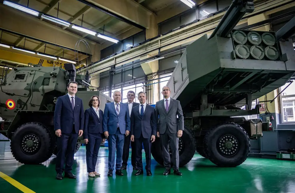 First European HIMARS Maintenance Centre Opened at Aerostar Bacau, Romania