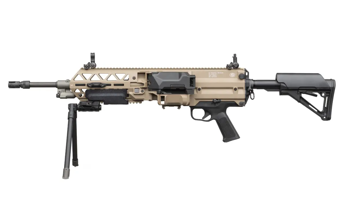 FN Herstal Unveils Upgraded Evolys Light Machine Gun (LMG ...