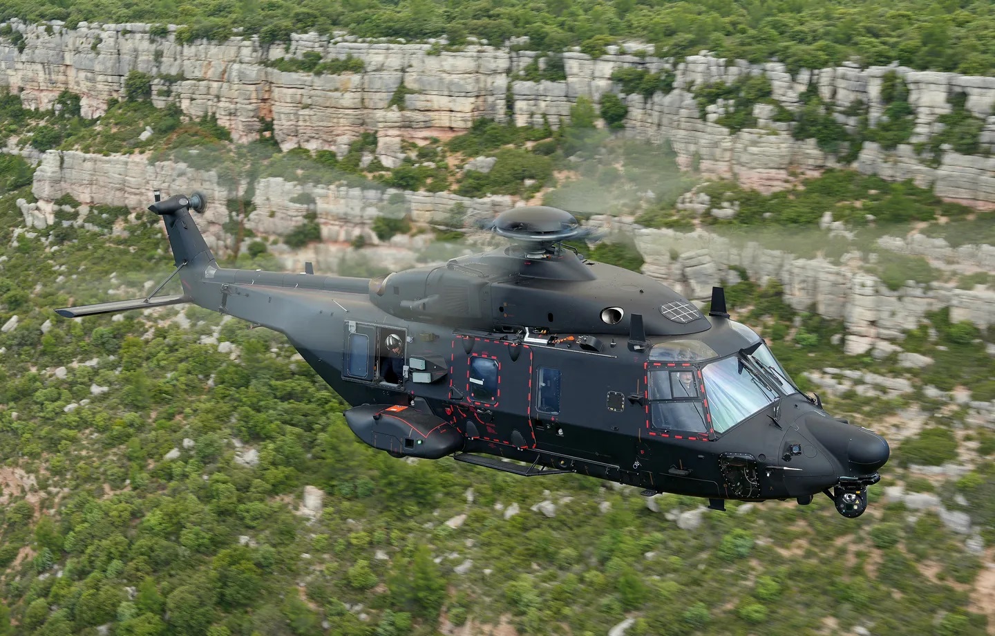 French Army’s NH90 Helicopter for Special Forces Has Started Flight Testing