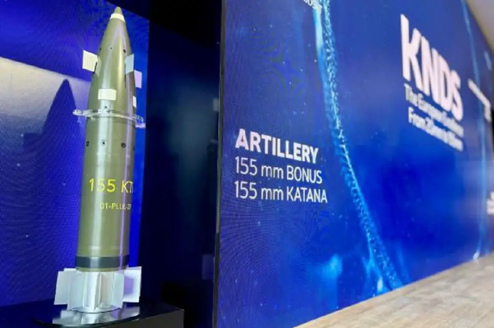 French Procurement Agency Supports Development of KATANA 155mm High Precision Ammunition