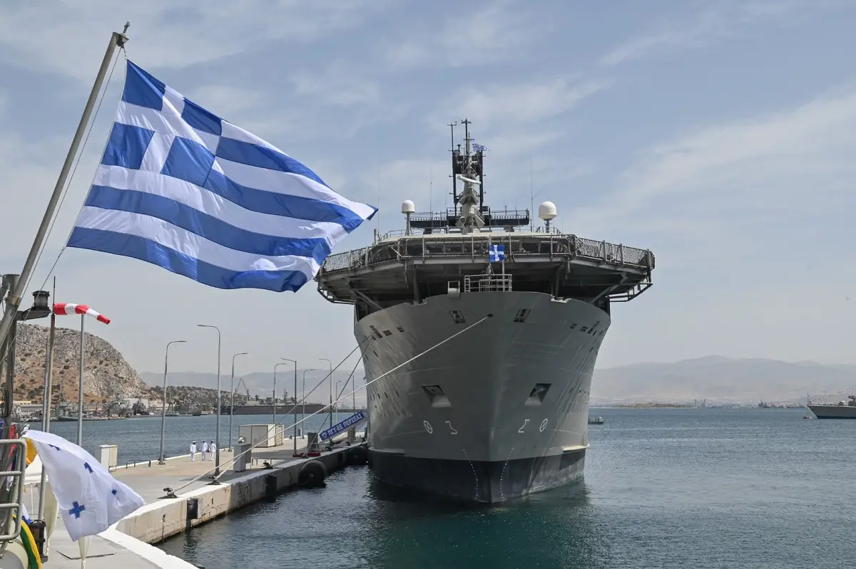 Hellenic Navy Commissions Multi-Purpose Support Ship Perseas for Special Operations