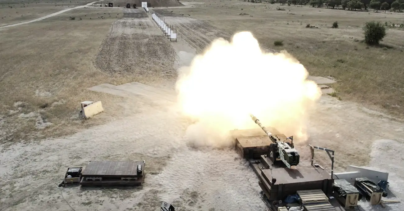KNDS Tests of ASCALON 140mm Gun Going Further