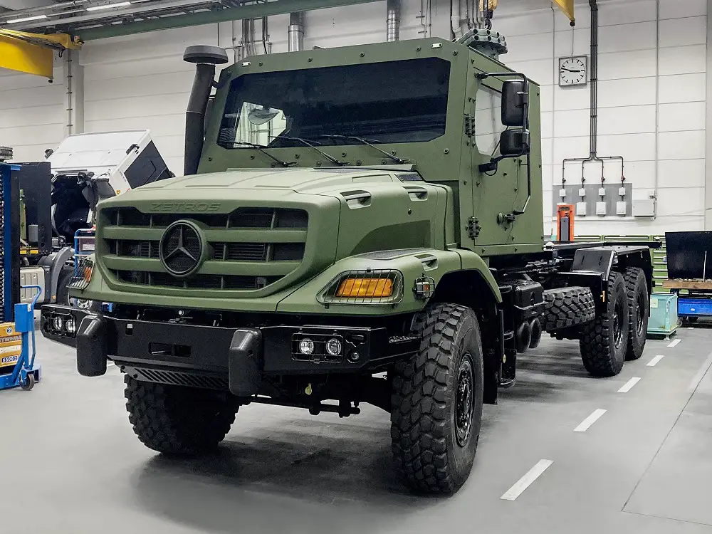Mercedes-Benz Special Trucks Equips Vehicles with Armored Cab Ex Works