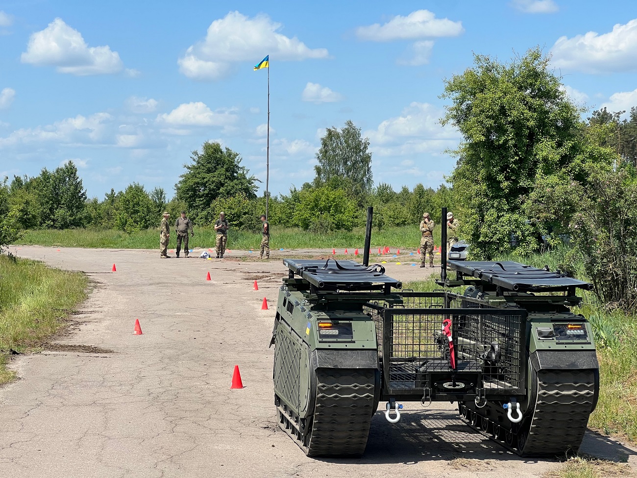 Milrem Robotics Introduces Starlink-equipped Combat Support Unmanned Ground Vehicle
