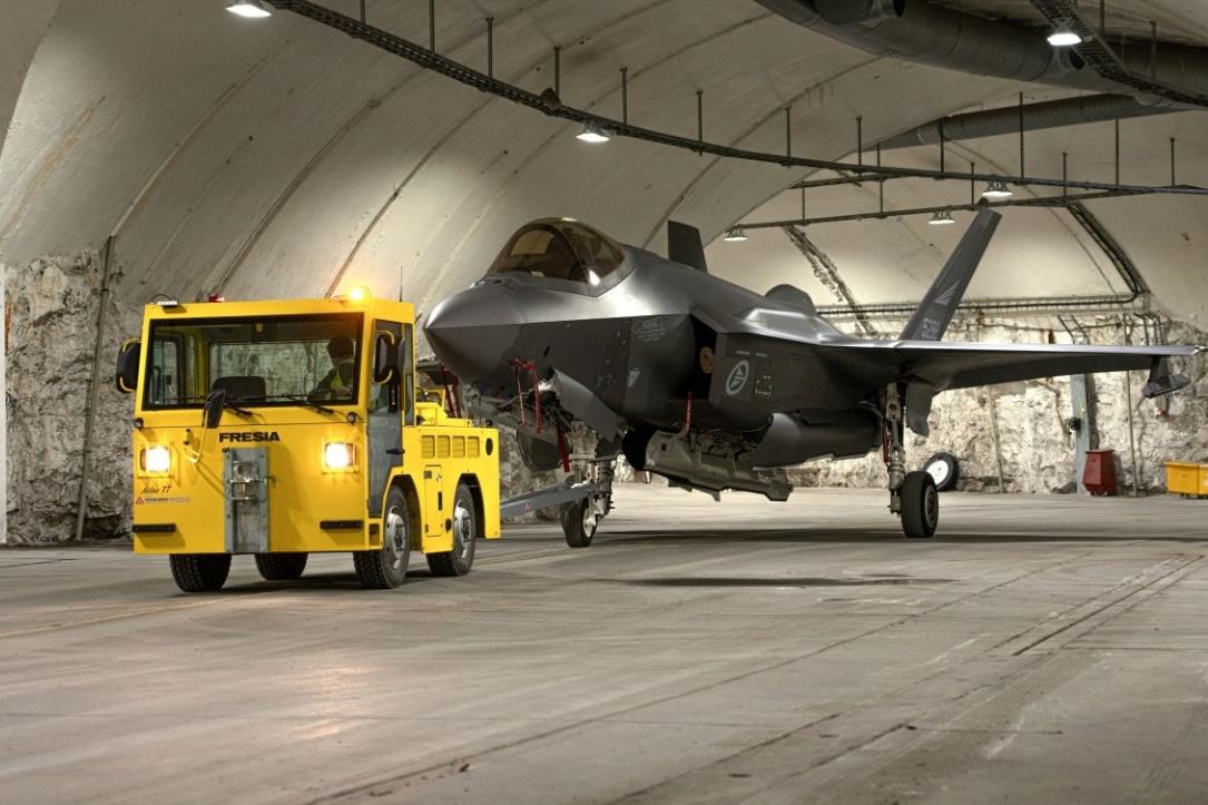 Royal Norwegian Air Force Uses Bardufoss Mountain Air Station for F-35 Fighters