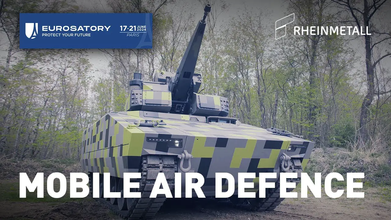 Rheinmetall to Present Lynx Skyranger 30 Mobile Air Defense System at Eurosatory 2024