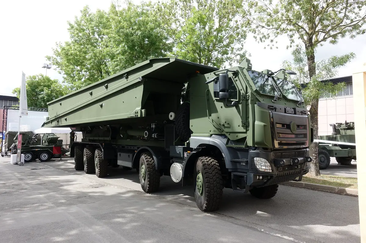 Tatra Trucks Unveils Tatra Phoenix 10x10 Bridge Carrier at Eurosatory ...