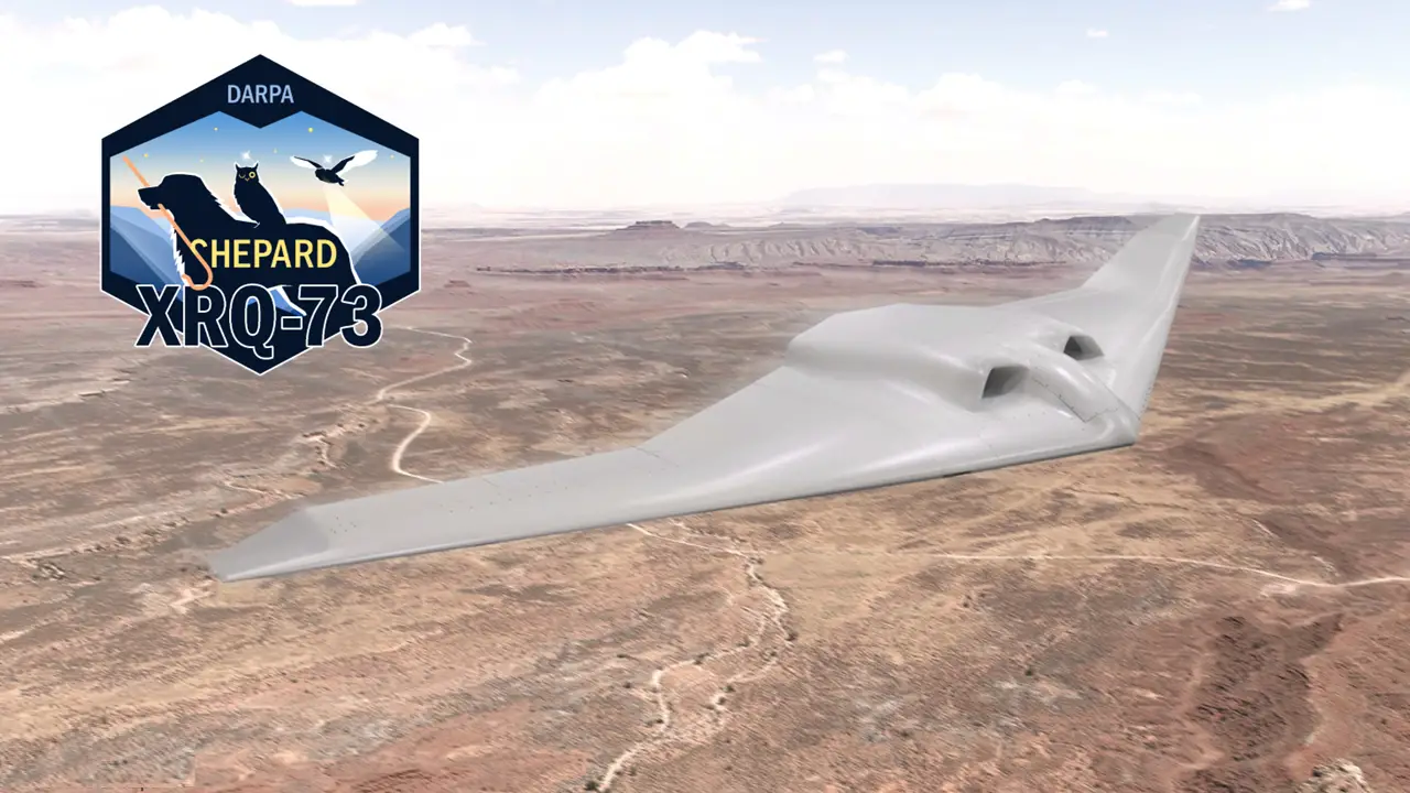 US DARPA SHEPARD Receives Its Official X-plane Designation XRQ-73