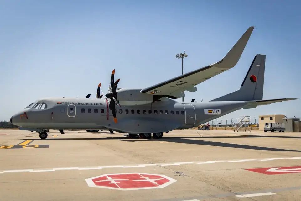 Angolan Air Force Receives First Airbus C295 Medium Tactical Transport Aircraft