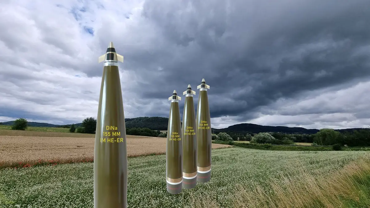 Diehl Defence and Nammo Awarded Contract to Supply German Armed Forces with 155mm Artillery Projectiles