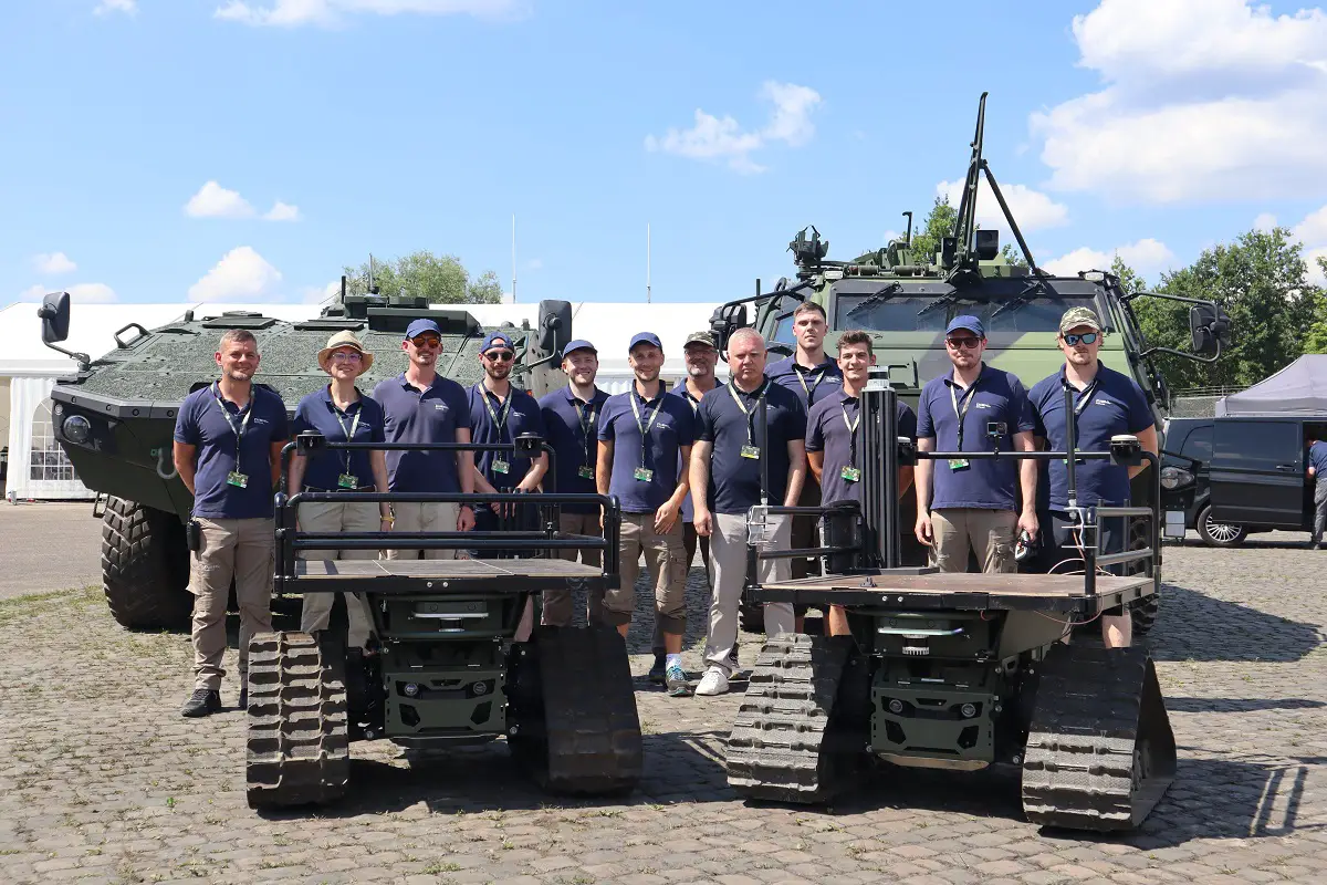 Diehl Defence Ziesel Unmanned Ground Vehicle (UGV) Wins 1st Place in ...