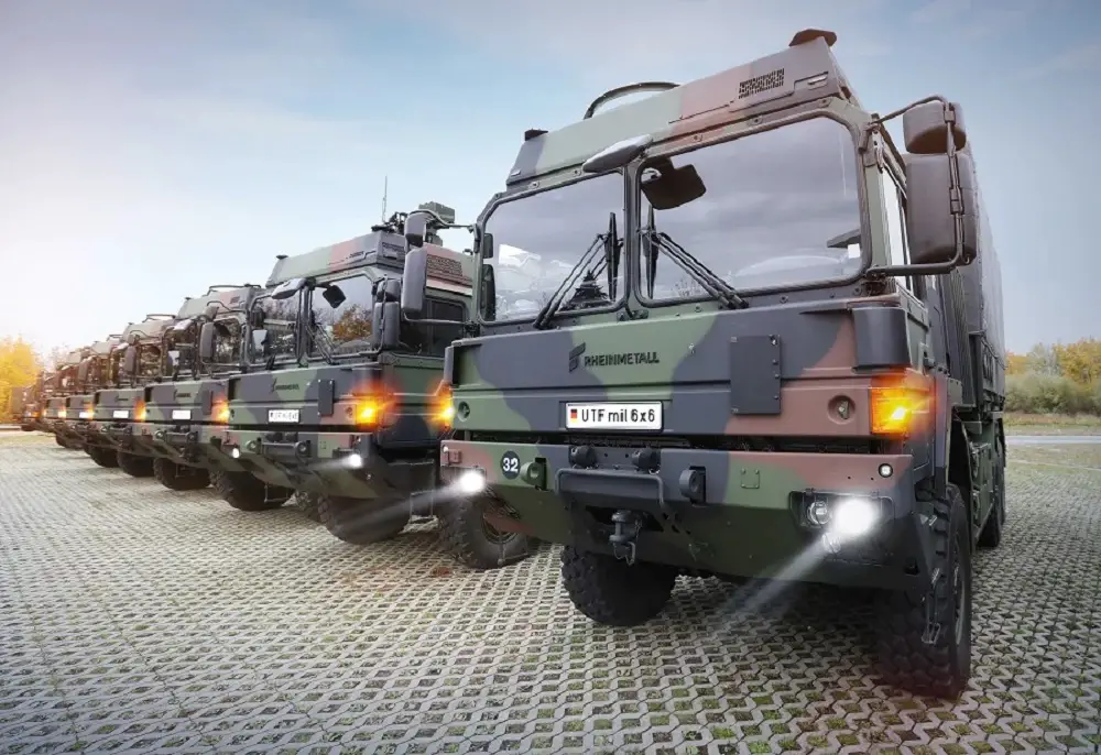 German Armed Forces Orders Up to 6,500 Rheinmetall MAN Military Vehicles