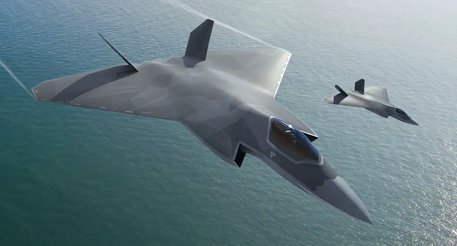 Global Combat Air Programme (GCAP) Partners Unveil New Concept Model of New Aircraft