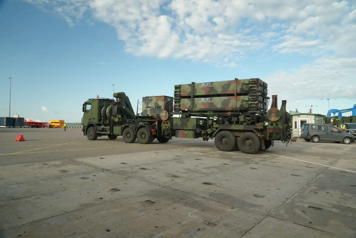 Netherlands Deploy PATRIOT Long-range Air Defense System in Lithuania