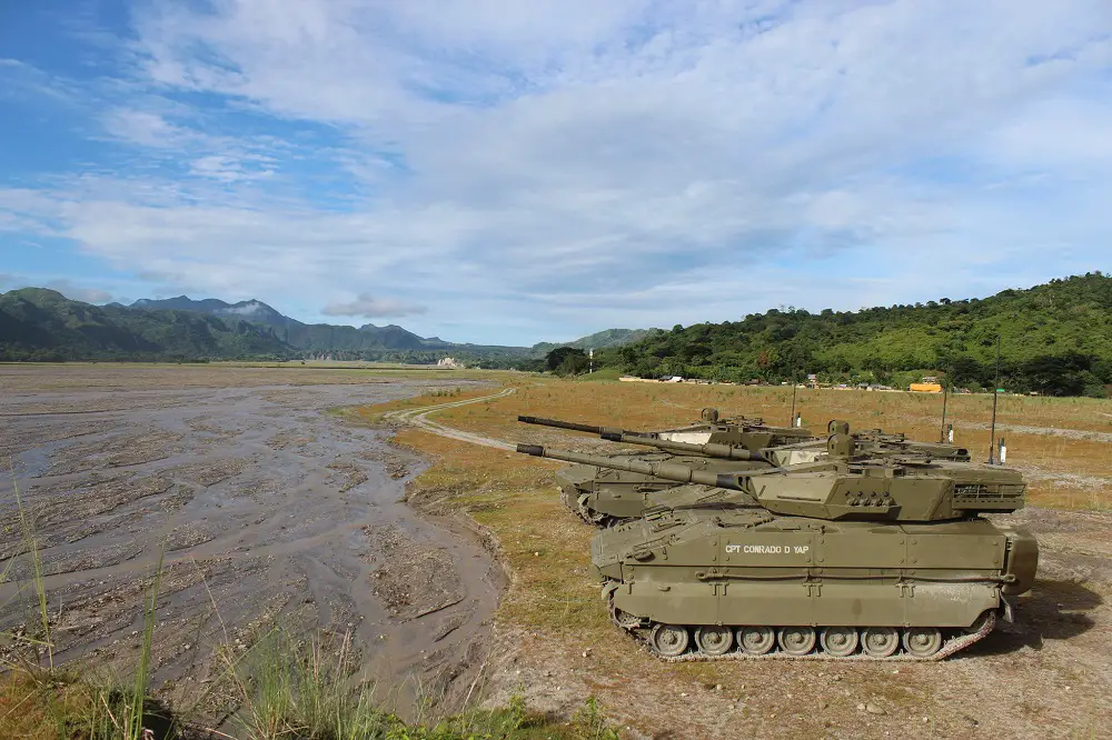 Philippine Army Sabrah Light Tank Conduct First Intensive Gunnery Training