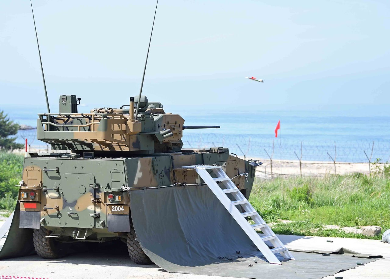 Republic of Korea Air Force Successfully Conducts First Live Firing of K30W Sky Tiger SPAAG