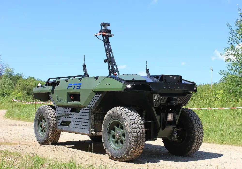 FTS Rex MK II Unmanned Ground Vehicles Demonstrated at European Land Robot Trial (ELROB)