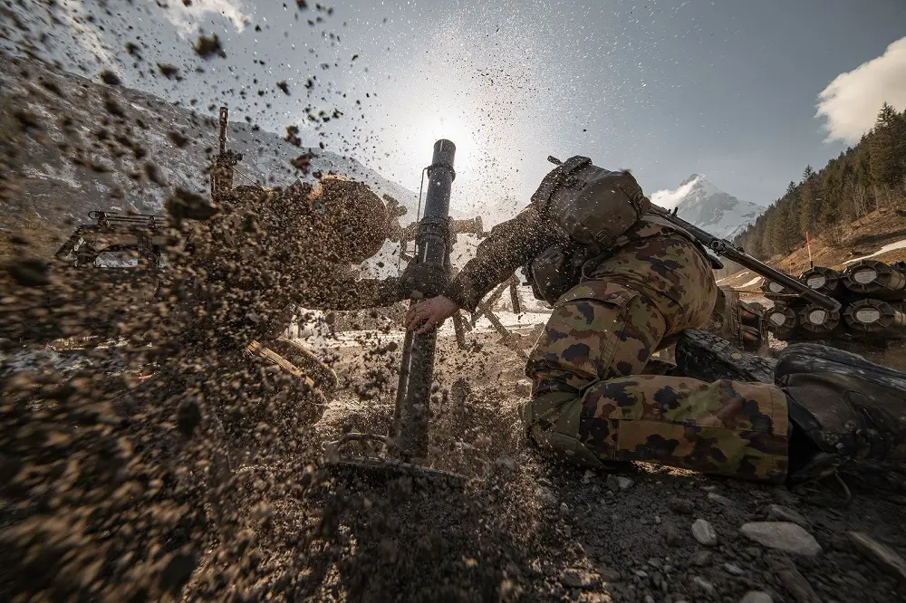 Rheinmetall Supplies 81mm Mortar Ammunition for Swiss Armed Forces